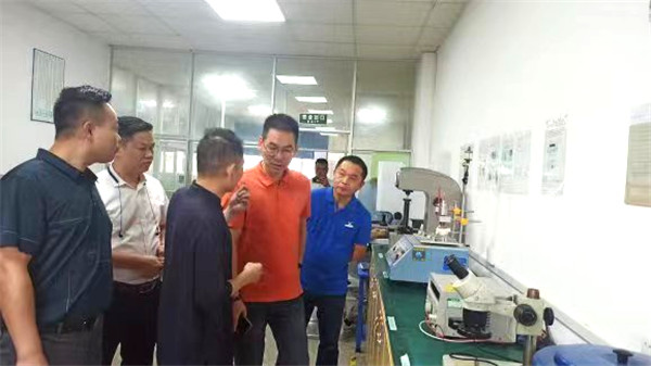 Representatives of the Association of Technical Workers and peer enterprises visited our company for exchange (5)